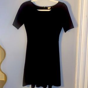 J Crew Navy blue size 00 A line dress.